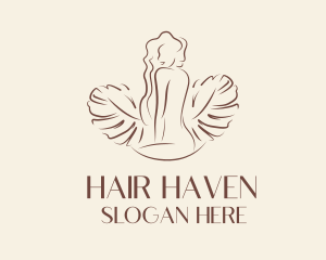 Hair - Hair Salon Lady logo design