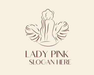 Body - Hair Salon Lady logo design