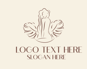 Hair Salon Lady Logo