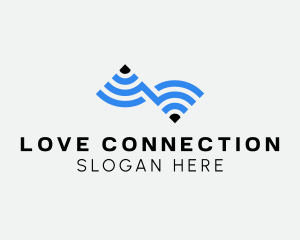 Wifi Internet Connection logo design