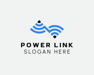 Synergy - Wifi Internet Connection logo design