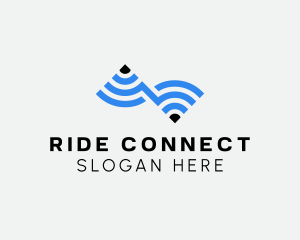 Wifi Internet Connection logo design