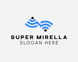 Minimalist - Wifi Internet Connection logo design