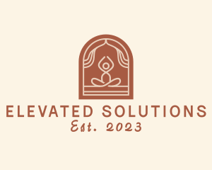 Yoga Meditation Therapy logo design