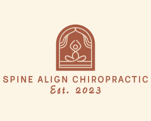 Yoga Meditation Therapy logo design