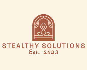 Yoga Meditation Therapy logo design