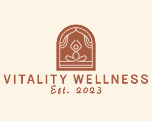 Yoga Meditation Therapy logo design