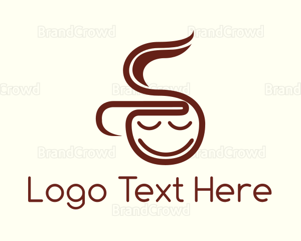 Boy Coffee Cup Logo