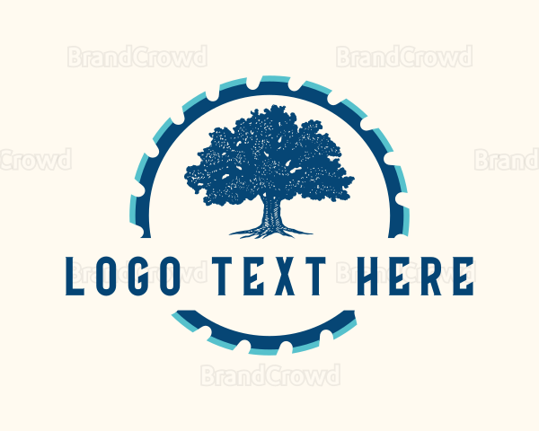 Oak Tree Saw Logo