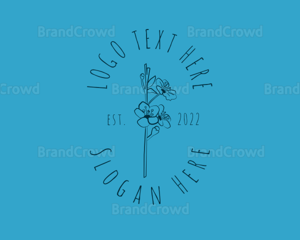 Rustic Flower Boutique Logo