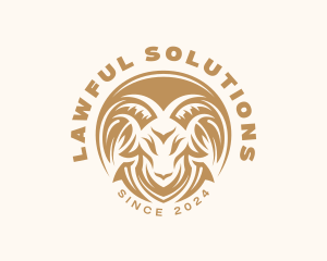Legal - Ram Legal Financing logo design
