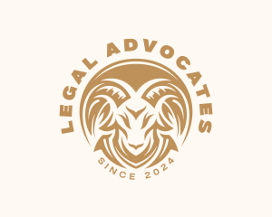 Ram Legal Financing logo design