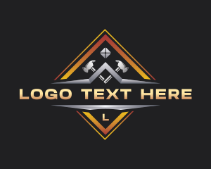 Hammer - Hammer Carpentry Roofing logo design