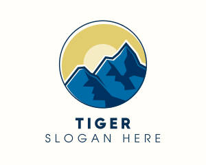 Himalayas Mountain Range Logo