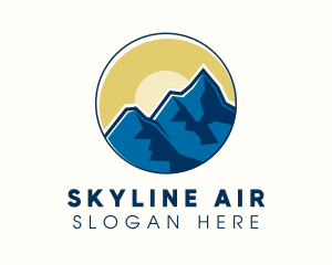 Campground - Himalayas Mountain Range logo design