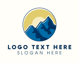 Himalayas Mountain Range Logo