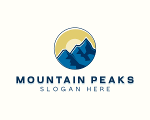 Himalayas - Himalayas Mountain Range logo design