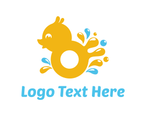 Lagoon - Splash Rubber Ducky logo design