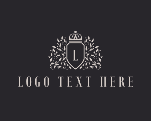 Monarchy - Royal Wreath Crown logo design