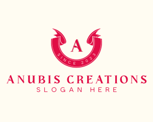 Red Ribbon Craft logo design