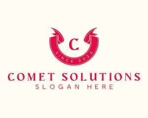 Red Ribbon Craft logo design