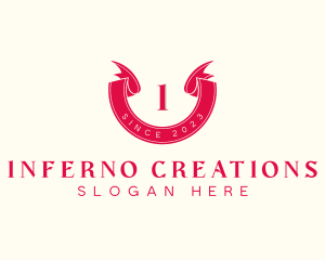 Red Ribbon Craft logo design