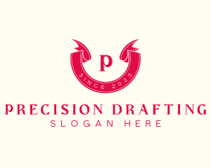 Red Ribbon Craft logo design