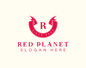 Red Ribbon Craft logo design