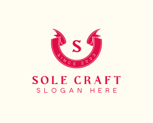 Red Ribbon Craft logo design