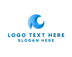 Professional - Startup Wave Business logo design