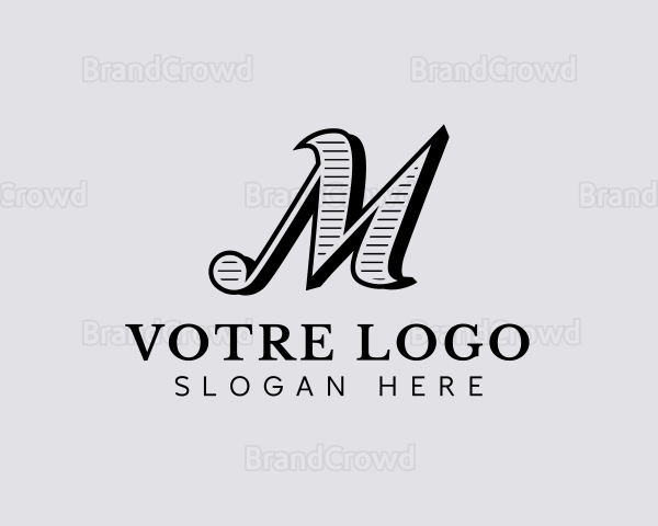 Generic Brand Letter M Logo
