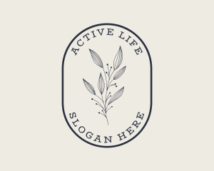 Natural Aesthetic Floral Logo