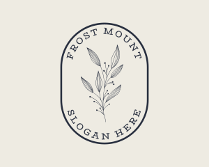 Natural Aesthetic Floral logo design