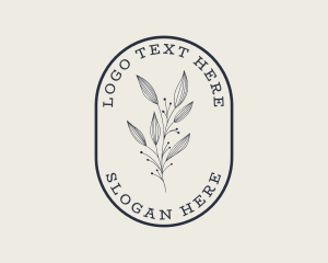 Natural Aesthetic Floral Logo