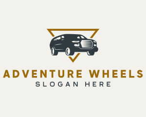 4wd - SUV Car Vehicle logo design