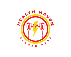 Hospital - Medical Defibrillator Hospital logo design