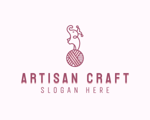 Yarn Crochet Crafts logo design