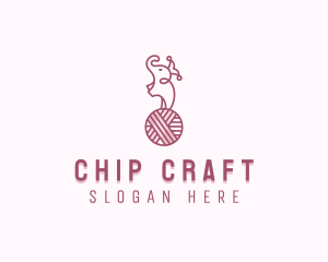 Yarn Crochet Crafts logo design