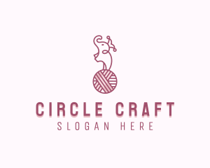 Yarn Crochet Crafts logo design