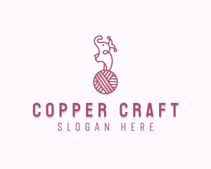 Yarn Crochet Crafts logo design