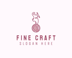 Yarn Crochet Crafts logo design