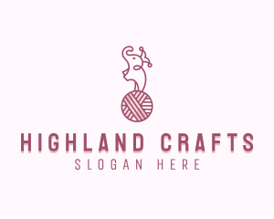 Yarn Crochet Crafts logo design