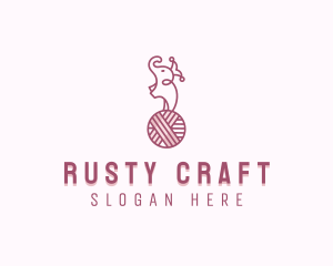 Yarn Crochet Crafts logo design