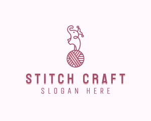 Yarn Crochet Crafts logo design