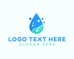 Wash - Hand Wash Droplet logo design