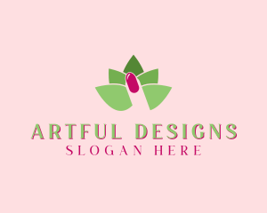 Lotus Nail Spa logo design