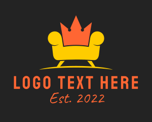 Lamp - Royal Couch Furniture logo design