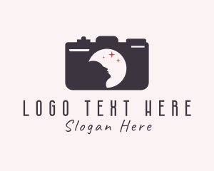 Social Influencer - Camera Photography Vlogger logo design
