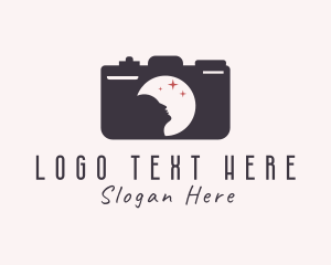 Silhouette - Camera Photography Vlogger logo design