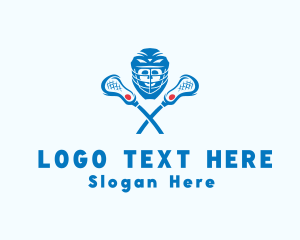 Athlete - Lacrosse Sports Team logo design